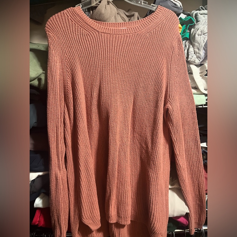 525 America Blush Crew Neck Sweater